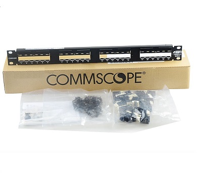 Patch panel 24 port Cat6 Commscope/AMP 1375014-2